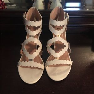 Wedge sandals - worn once excellent condition